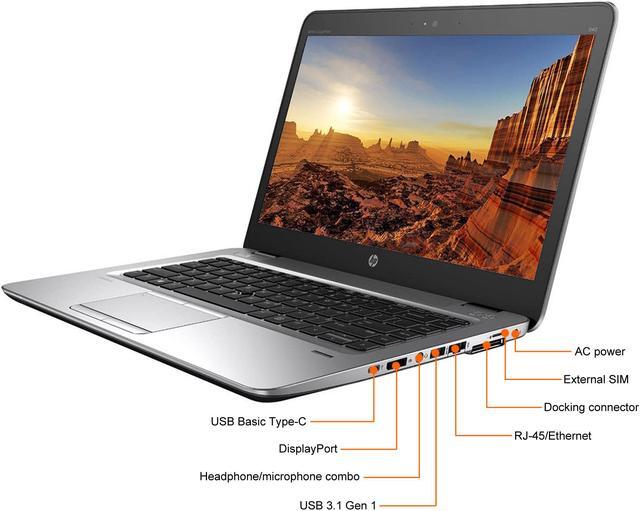 Alt view image 4 of 6 - HP EliteBook 840 G3 Laptop Intel Core i5-6300U 2.40 GHz 16 GB Memory 256 GB SSD Intel HD Graphics 520 14.0" Windows 10 Pro 64-bit