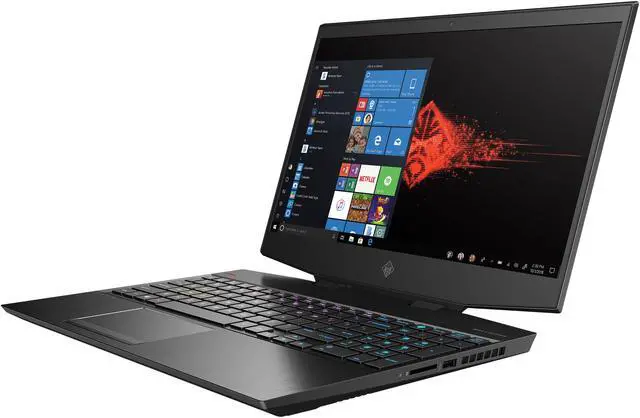 Alt view image 3 of 7 - HP OMEN 15 (2020) - 15.6" FHD - Intel Core i7-10750H - GeForce GTX 1660 Ti - 8 GB DDR4 - 512 GB SSD - Gaming Laptop (15-dh1020nr)