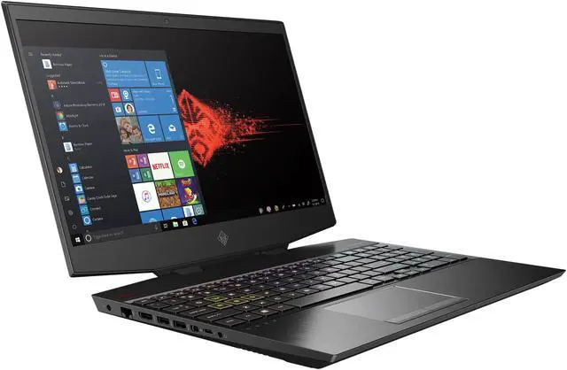 Alt view image 5 of 7 - HP OMEN 15 (2020) - 15.6" FHD - Intel Core i7-10750H - GeForce RTX 2060 - 16 GB DDR4 - 512 GB SSD - Gaming Laptop (15-dh1050nr)