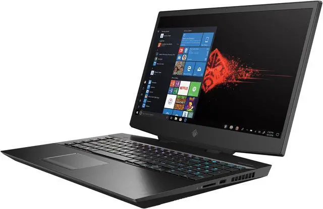 Alt view image 3 of 7 - HP OMEN 17 (2020) - 17.3" FHD - Intel Core i7-10750H - GeForce RTX 2070 - 16 GB DDR4 - 512 GB SSD - Gaming Laptop (17-cb1080nr)