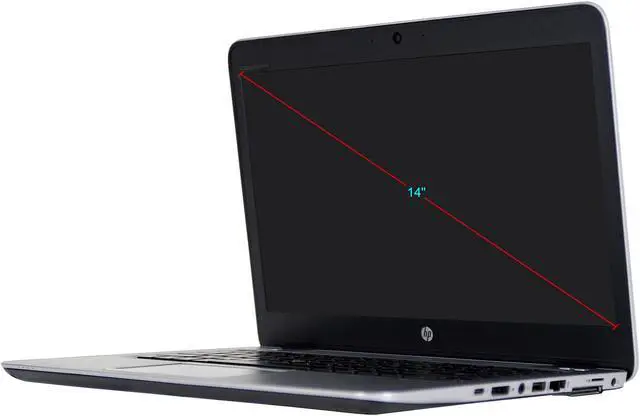 Alt view image 2 of 2 - HP 840 G3 Laptop Intel Core i7 6th Gen 6600U (2.60 GHz) 16 GB Memory 512 GB SSD 14.0" Windows 10 Pro 64-bit A Grade