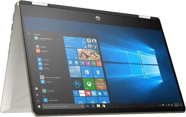 Alt view image 7 of 8 - HP Pavilion x360 Intel Core i5-1035G1 8GB Memory 256 GB PCIe SSD Intel UHD Graphics 14.0" Touch Screen 1920 x 1080 Convertible 2-in-1 Laptop Windows 10 Home 64-bit 14-dh2077nr