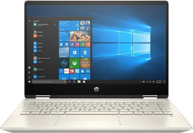 Alt view image 3 of 8 - HP Pavilion x360 Intel Core i5-1035G1 8GB Memory 256 GB PCIe SSD Intel UHD Graphics 14.0" Touch Screen 1920 x 1080 Convertible 2-in-1 Laptop Windows 10 Home 64-bit 14-dh2077nr