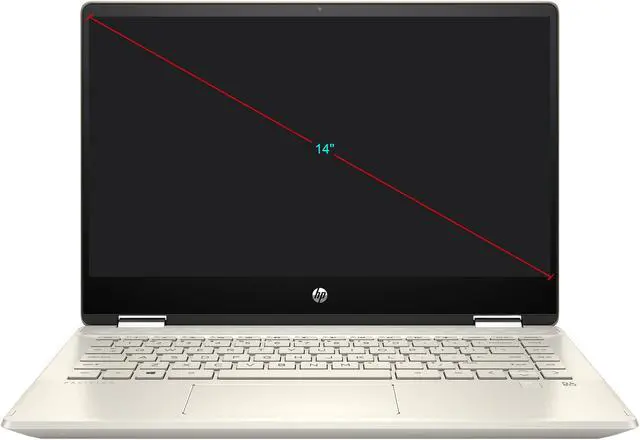 Alt view image 4 of 8 - HP Pavilion x360 Intel Core i5-1035G1 8GB Memory 256 GB PCIe SSD Intel UHD Graphics 14.0" Touch Screen 1920 x 1080 Convertible 2-in-1 Laptop Windows 10 Home 64-bit 14-dh2077nr