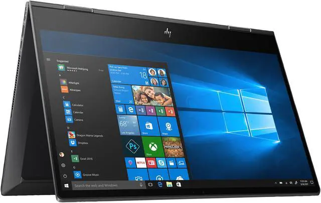 Alt view image 8 of 9 - HP ENVY x360 AMD Ryzen 5 4500U 16GB Memory 256 GB PCIe SSD AMD Radeon Graphics 15.6" Touch Screen 1920 x 1080 Convertible 2-in-1 Laptop Windows 10 Home 64-bit 15-ds1077nr