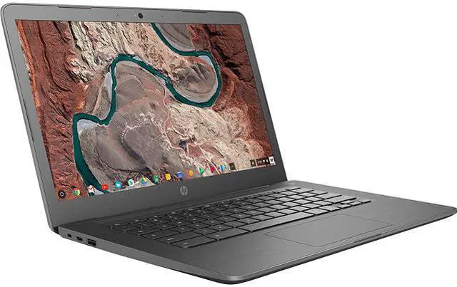 Main image of HP 14-DB0025NR Grade A Chromebook AMD A4-Series A4-9120e (1.50 GHz) 4 GB Memory 32 GB eMMC 14.0" Chrome OS