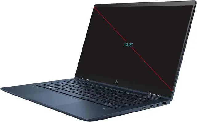 Alt view image 2 of 5 - HP Elite Dragonfly Intel Core i7-8565U 16GB Memory 512 GB PCIe SSD Intel UHD Graphics 620 13.3" Touch Screen 3840 x 2160 Convertible 2-in-1 Laptop Windows 10 Pro (64-Bit) 9VU91UT#ABA