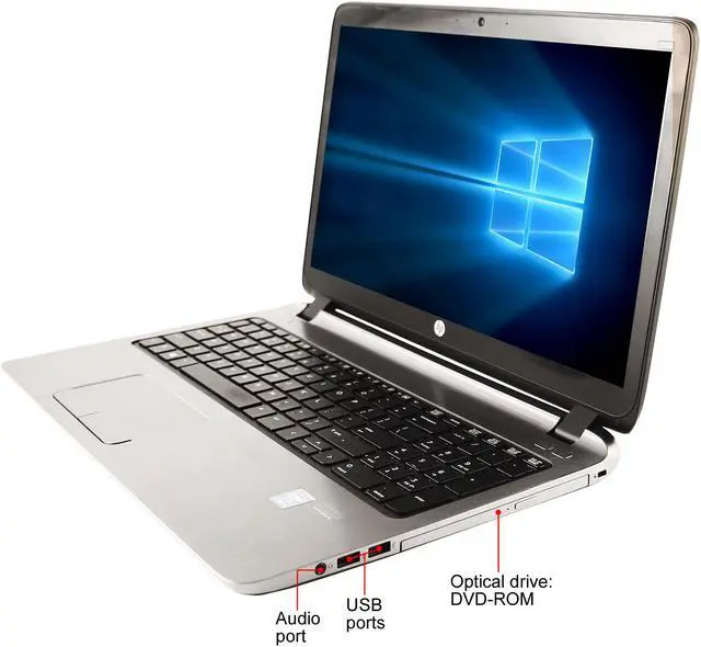 Alt view image 2 of 7 - HP Grade A Laptop ProBook Intel Core i3-4005U 8GB Memory 256 GB SSD Intel HD Graphics 4400 15.6" Non-Touch Screen Windows 10 Pro 64-bit 450 G2