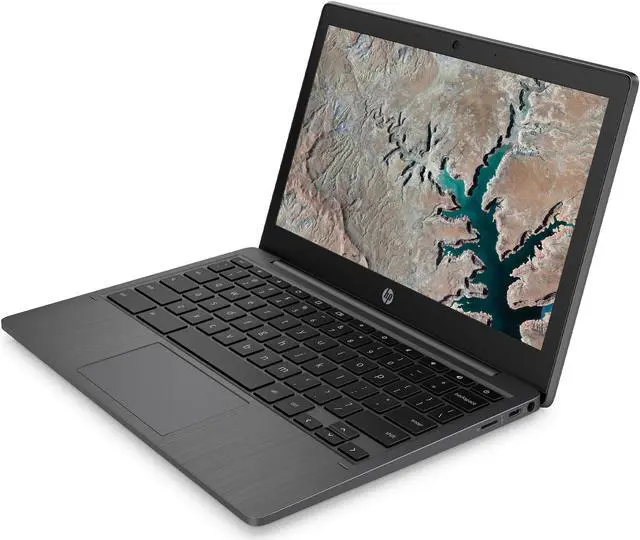 Alt view image 3 of 7 - HP 11a-na0010nr Chromebook MTK MT8183 (2.00 GHz) 4 GB LPDDR4X Memory 32 GB eMMC 11.6" Chrome OS