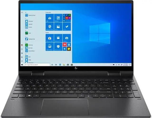 Main image of HP ENVY x360 AMD Ryzen 5 4500U 8GB Memory 256 GB NVMe SSD 15.6" Touch Screen 1920 x 1080 Convertible 2-in-1 Laptop Windows 10 Home 64-bit 15M-EE0013DX