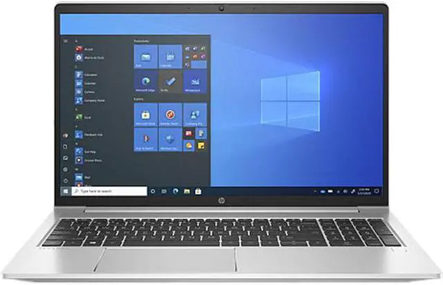 Main image of HP Laptop ProBook 455 G8 AMD Ryzen 5 5600U 16GB Memory 256 GB PCIe SSD AMD Radeon Graphics 15.6" Non-Touch Screen Windows 10 Pro 64-bit 38X52UT#ABA
