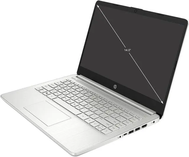 Alt view image 2 of 3 - HP Laptop AMD Ryzen 7 4700U 8GB Memory 512 GB PCIe SSD AMD Radeon Graphics 14.0" Non-Touch Screen Windows 10 Home 64-bit 14-fq0050ca