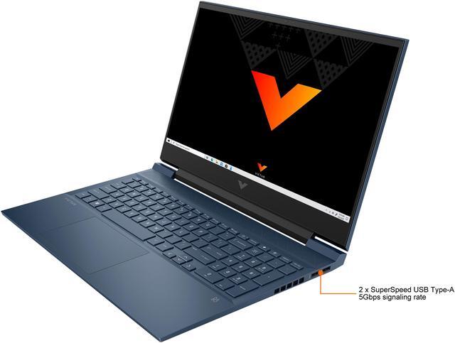 Alt view image 4 of 7 - HP Victus - 16.1" 60 Hz IPS - AMD Ryzen 5 5000 Series 5600H (3.30 GHz) - NVIDIA GeForce RTX 3050 Laptop GPU - 8 GB DDR4 - 512 GB PCIe SSD - Windows 10 Home 64-bit - Gaming Laptop (16-e0010ca)
