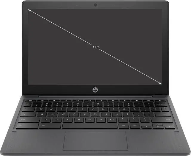 Alt view image 2 of 2 - HP Chromebook MT8183 (2.00 GHz) 4GB Memory 32 GB eMMC SSD 11.6" Non-Touch Screen Chrome OS 11a-na0081cl