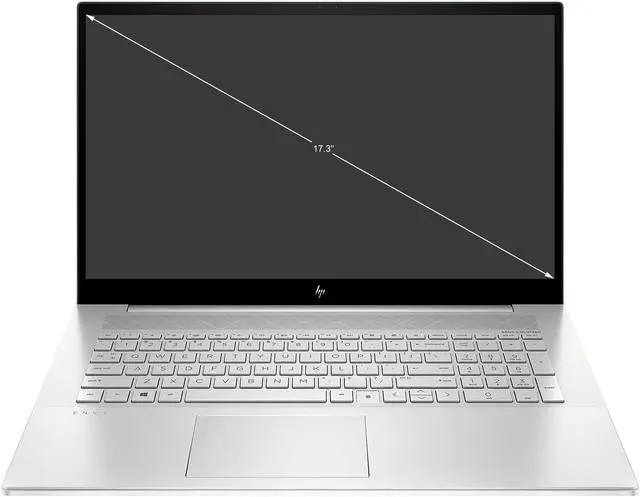 Alt view image 2 of 8 - HP Laptop ENVY Intel Core i7-1165G7 12GB Memory 1TB HDD 256 GB PCIe SSD Intel Iris Xe Graphics 17.3" Touch Screen Windows 10 Home 64-bit 17-cg1010nr