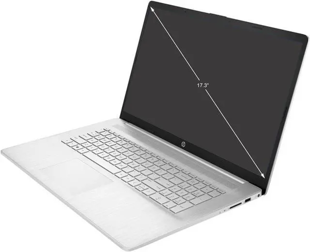 Alt view image 2 of 3 - HP Laptop AMD Athlon Silver 3050U 4GB Memory 256 GB PCIe SSD AMD Radeon Graphics 17.3" Non-Touch Screen Windows 10 in S mode 17-cp0010nr
