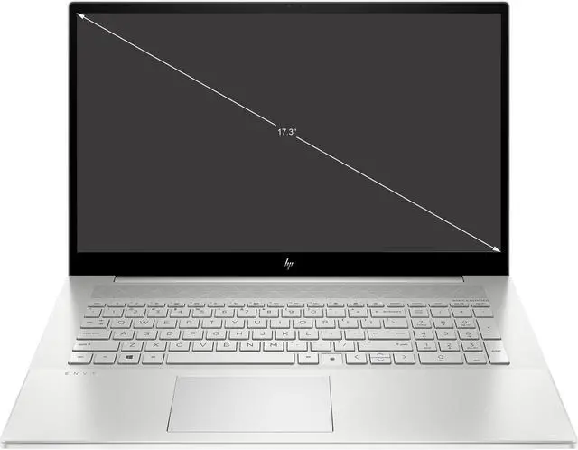 Alt view image 2 of 2 - HP Laptop ENVY 17-cg1029nr Intel Core i7 11th Gen 1165G7 (2.80 GHz) 16 GB Memory 512 GB PCIe SSD 32 GB Optane Memory Intel Iris Xe Graphics 17.3" Windows 10 Home 64-bit