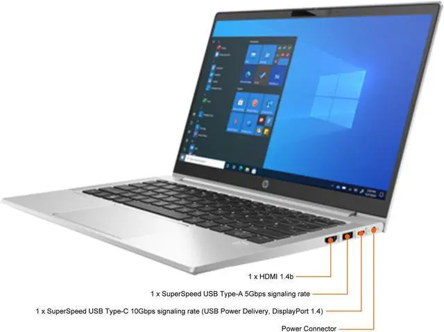 Alt view image 4 of 7 - HP Laptop ProBook Intel Core i5-1135G7 8GB Memory 256 GB PCIe SSD Intel Iris Xe Graphics 13.3" Windows 10 Pro 64-bit 430 G8