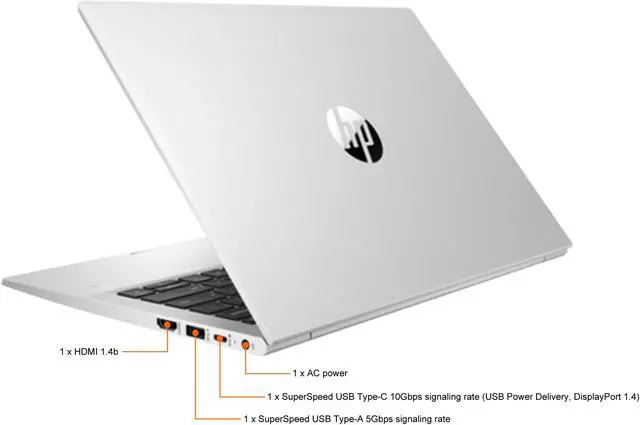 Alt view image 6 of 6 - HP Laptop ProBook Intel Core i5-1135G7 8GB Memory 256 GB PCIe SSD Intel Iris Xe Graphics 13.3" Windows 10 Pro 64-bit 430 G8