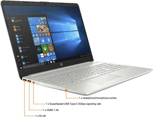 Alt view image 6 of 7 - HP Laptop Intel Core i5-1135G7 12GB Memory 1TB HDD Intel Iris Xe Graphics 15.6" Touch Screen Windows 10 Home 64-bit 15-dw3015cl