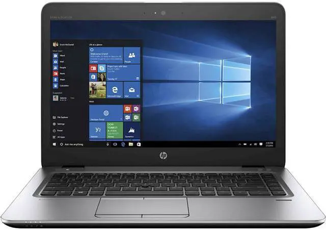 Main image of HP EliteBook 840 G3 Laptop Intel Core i5 6th Gen 6300U (2.40GHz) 8GB Memory 180GB SSD 14.0" HD Windows 10 Pro 64-bit