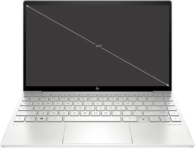 Alt view image 2 of 2 - HP Laptop ENVY Intel Core i5-1135G7 8GB Memory 256 GB PCIe SSD Intel Iris Xe Graphics 13.3" Non-Touch Screen Windows 10 Pro 64-bit 13-ba1025od