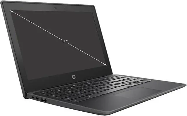 Alt view image 2 of 5 - HP Chromebook 11A G8 Education Edition 16W64UT#ABL Chromebook AMD A4-Series A4-9120C (1.60GHz) 4GB Memory 32 GB eMMC SSD 11.6" Chrome OS