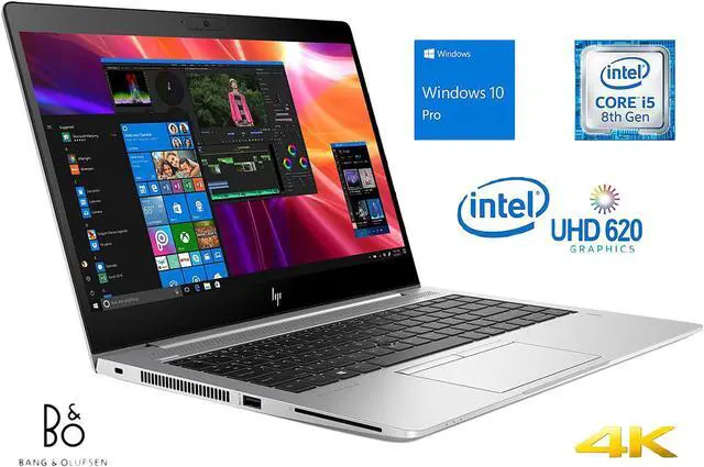 Alt view image 7 of 8 - HP Laptop EliteBook 840 G5 Intel Core i5 8th Gen 8250U (1.60GHz) 16GB Memory 256 GB SSD Intel UHD Graphics 620 14.0" Windows 10 Pro