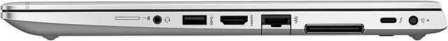 Alt view image 4 of 8 - HP Laptop EliteBook 840 G5 Intel Core i5 8th Gen 8250U (1.60GHz) 16GB Memory 256 GB SSD Intel UHD Graphics 620 14.0" Windows 10 Pro