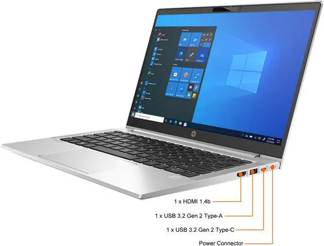 Alt view image 10 of 11 - HP Laptop ProBook 430 G8 Intel Core i5-1135G7 8GB Memory 256 GB PCIe SSD Intel Iris Xe Graphics 13.3" Windows 10 Pro 64-bit 365G5PA