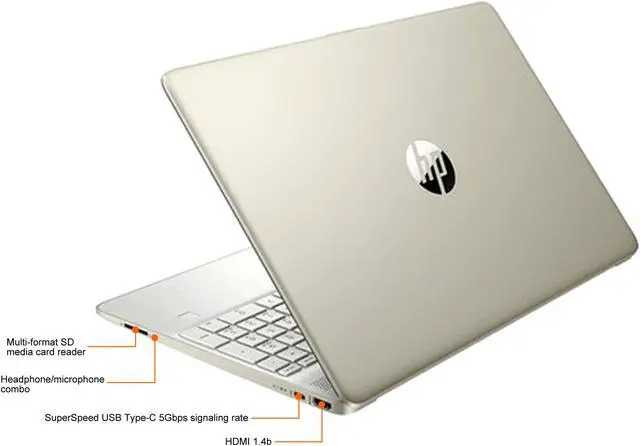 Alt view image 6 of 6 - HP Laptop Intel Core i3-1115G4 8GB Memory 512 GB NVMe SSD Intel UHD Graphics 15.6" Non-Touch Screen Windows 10 Home 64-bit 15-dy2023ca
