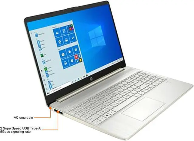 Alt view image 4 of 6 - HP Laptop Intel Core i3-1115G4 8GB Memory 512 GB NVMe SSD Intel UHD Graphics 15.6" Non-Touch Screen Windows 10 Home 64-bit 15-dy2023ca