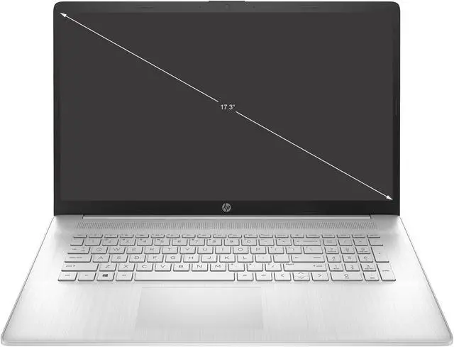 Alt view image 2 of 8 - HP Laptop AMD Ryzen 3 5300U 12GB Memory 1TB HDD 256 GB PCIe SSD AMD Radeon Graphics 17.3" Non-Touch Screen Windows 10 Home 64-bit 17-cp0007ca