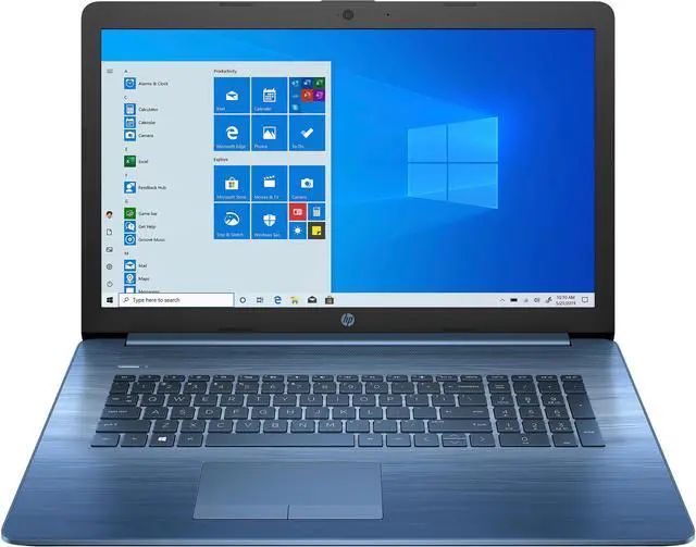 Main image of HP Laptop Intel Core i5-1135G7 8GB Memory 256 GB PCIe SSD Intel Iris Xe Graphics 17.3" Non-Touch Screen Windows 10 Home 64-bit 17-by4002ds
