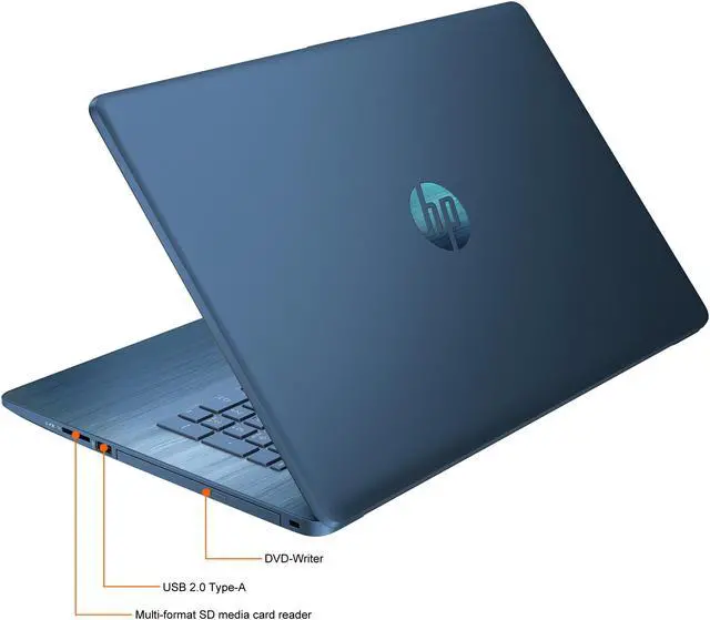 Alt view image 8 of 8 - HP Laptop Intel Core i5-1135G7 8GB Memory 256 GB PCIe SSD Intel Iris Xe Graphics 17.3" Non-Touch Screen Windows 10 Home 64-bit 17-by4002ds