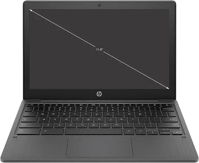 Alt view image 2 of 11 - HP Chromebook MT8183 (2.00GHz) 4GB Memory 64 GB eMMC SSD 11.6 Non-Touch Screen Chrome OS 11a-na0070nr