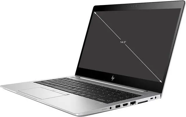 Alt view image 2 of 10 - HP Grade A Laptop EliteBook Intel Core i7-8550U 16GB Memory 500 GB PCIe SSD Intel UHD Graphics 620 14.0" Non-Touch Screen Windows 11 Pro 64-bit 840 G5