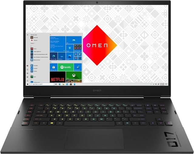 Main image of HP OMEN - 17.3" FHD 144 Hz - Intel Core i7-12700H - GeForce RTX 3060 Laptop GPU - 16GB Memory DDR5 4800 - 512GB PCIe SSD - Windows 11 Home 64-bit (63S74UA#ABA )