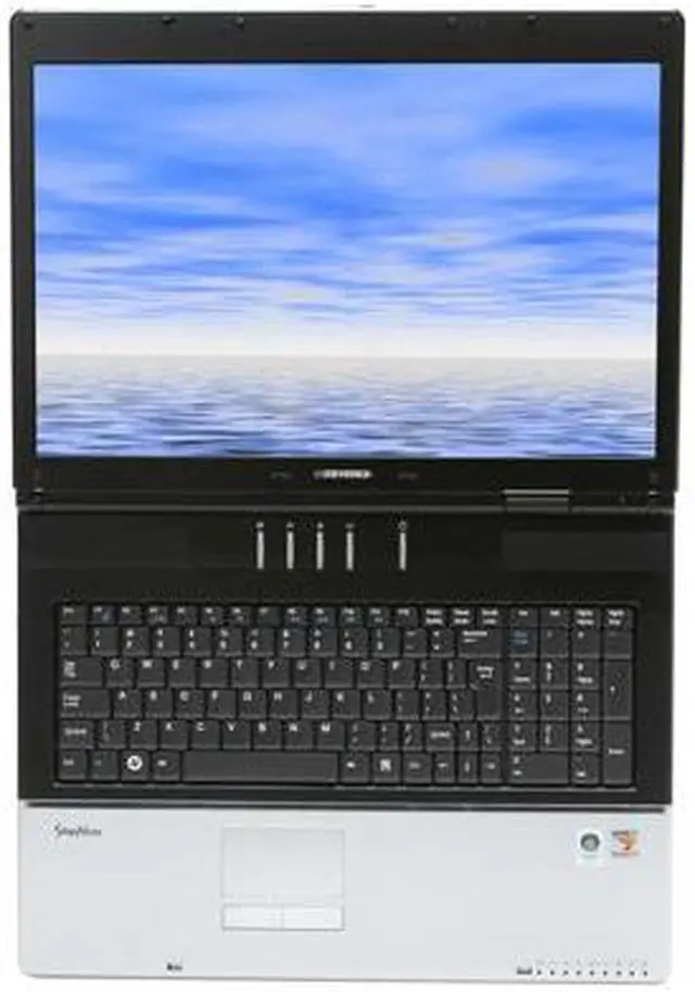 Alt view image 13 of 14 - EVEREX Laptop AMD Turion 64 X2 TL-50 1GB Memory 100GB HDD NVIDIA GeForce Go 7600 17.0" Windows Vista Home Premium XT5000T