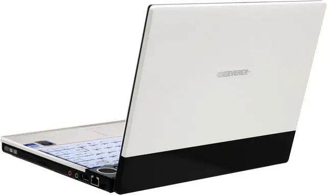 Alt view image 7 of 15 - EVEREX Laptop Intel Core 2 Duo T7250 1GB Memory 160GB HDD Intel GMA X3100 13.3" Windows Vista Home Premium SR7200T