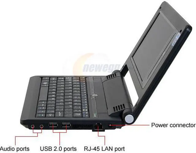 Alt view image 2 of 14 - EVEREX Laptop CloudBook 1.20GHz 512MB Memory 30GB HDD S3 UniChrome Pro 7.0" gOS V2 CE1200V