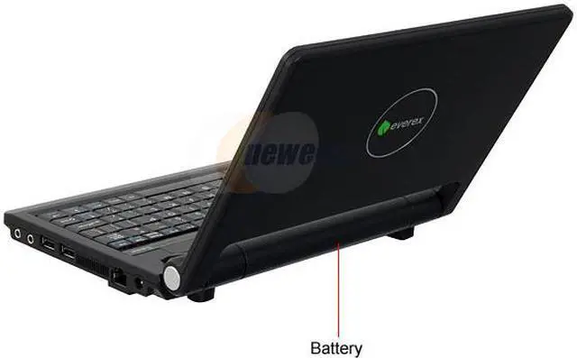 Alt view image 3 of 14 - EVEREX Laptop CloudBook 1.20GHz 512MB Memory 30GB HDD S3 UniChrome Pro 7.0" gOS V2 CE1200V