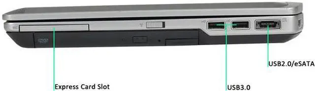 Alt view image 3 of 4 - DELL Laptop E6430 Intel Core i5 3rd Gen 3320M (2.60 GHz) 16 GB Memory 256 GB SSD Intel HD Graphics 4000 14.0" Windows 10 Pro 64-Bit