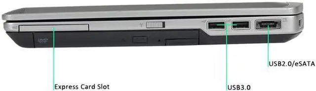 Alt view image 4 of 5 - DELL Grade A Laptop E6430 Intel Core i5 3rd Gen 3320M (2.60 GHz) 8 GB Memory 256 GB SSD Intel HD Graphics 4000 14.0" Windows 10 Pro 64-Bit