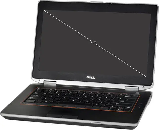 Alt view image 2 of 5 - DELL Grade A Laptop E6430 Intel Core i5 3rd Gen 3320M (2.60 GHz) 8 GB Memory 256 GB SSD Intel HD Graphics 4000 14.0" Windows 10 Pro 64-Bit