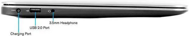 Alt view image 3 of 3 - DELL XPS Intel Core i5-2467M 4GB Memory 128 GB SSD 13.3" Non-Touch Screen 1366 x 768 Ultrabook - B Grade Windows 10 Home 64-Bit L321X