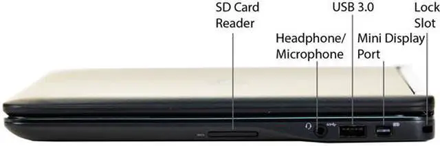 Alt view image 3 of 4 - DELL Grade A Laptop E7240 Intel Core i7 4th Gen 4600U (2.10 GHz) 8 GB Memory 256 GB SSD 12.5" Windows 10 Pro 64-Bit