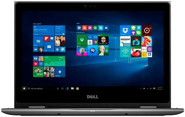 Alt view image 2 of 18 - DELL Inspiron 13 5000 i5368-8833GRY Intel Core i7 6th Gen 6500U (2.50 GHz) 8 GB Memory 1 TB HDD 13.3" Touchscreen 1920 x 1080 2-in-1 Laptop Windows 10 Home 64-Bit