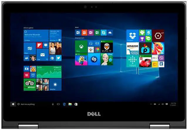 Alt view image 9 of 18 - DELL Inspiron 13 5000 i5368-8833GRY Intel Core i7 6th Gen 6500U (2.50 GHz) 8 GB Memory 1 TB HDD 13.3" Touchscreen 1920 x 1080 2-in-1 Laptop Windows 10 Home 64-Bit