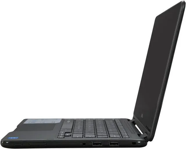 Alt view image 3 of 9 - DELL Inspiron Intel Pentium N3710 4GB Memory 500GB HDD Intel HD Graphics 11.6" Touch Screen 1366 x 768 Convertible 2-in-1 Laptop Windows 10 Home 64-Bit i3168-3272GRY